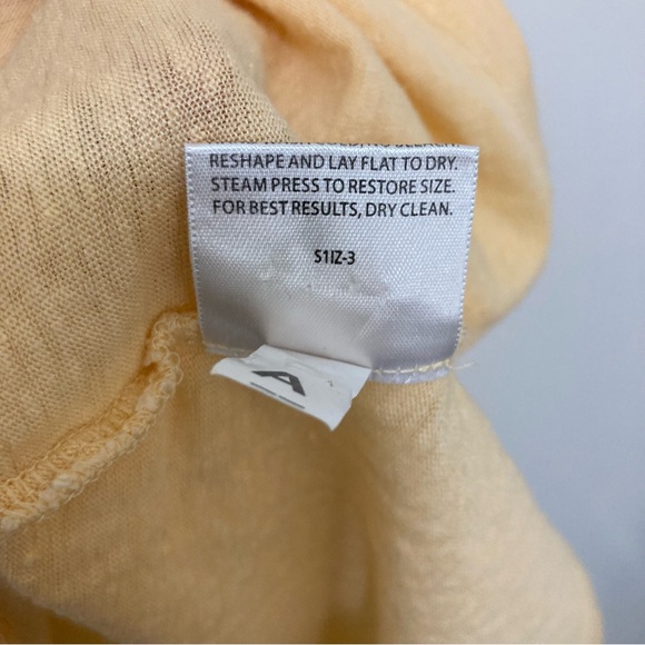 Eileen Fisher Peach to Orange Pastel Tunic with Tank Top lining. - Picture 11 of 15